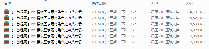 PPT模板图表素材合集_电脑办公教程-小栈资源网