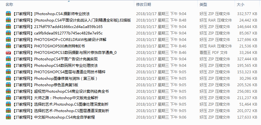 PhotoShop（PS）图片处理经典电子书籍大全_美工教程-小栈资源网