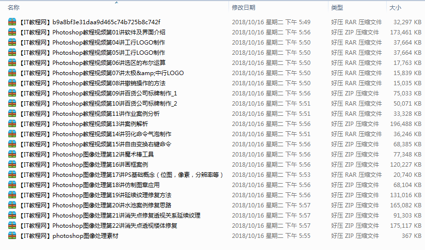 Photoshop图像处理视频教程【21讲】_美工教程-小栈资源网