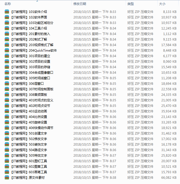 AECS4中文基础视频教程【31集】_美工教程-小栈资源网