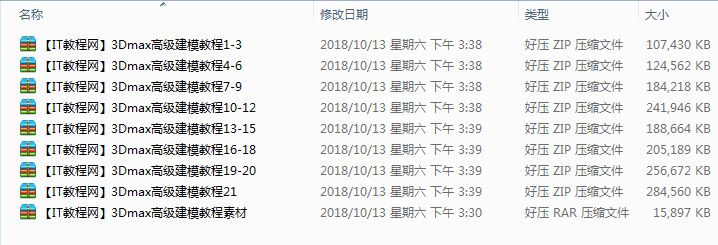 3dsMax高级建模视频教程（21集）_美工教程-小栈资源网