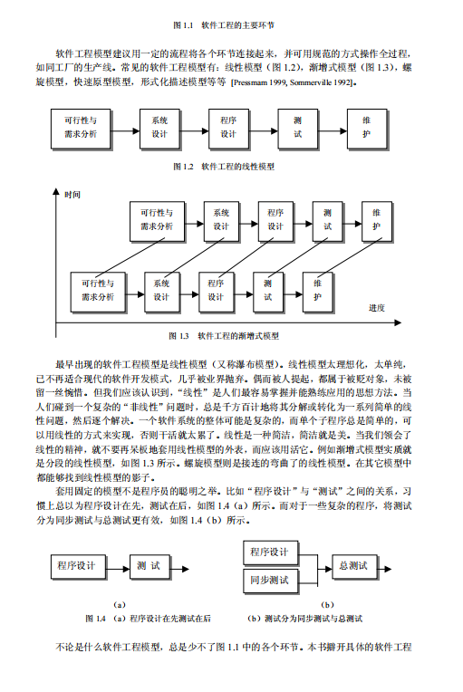 软件工程思想 PDF_软件测试教程-小栈资源网