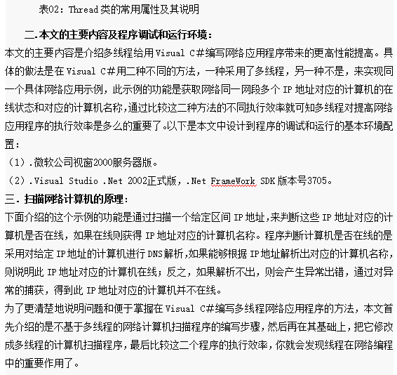 多线程在Visual C#网络编程中的应用 中文_NET教程-小栈资源网