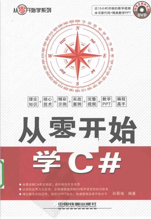 从零开始学C#（孙景瑞） PDF_NET教程-小栈资源网