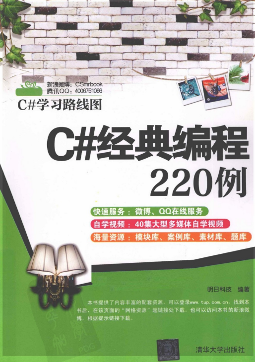 C#经典编程220例 明日科技 pdf_NET教程-小栈资源网