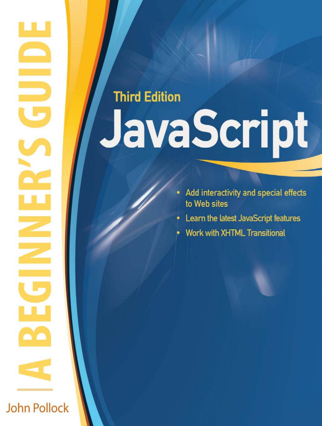 javascript 新手指南 第三版pdf_前端开发教程-小栈资源网