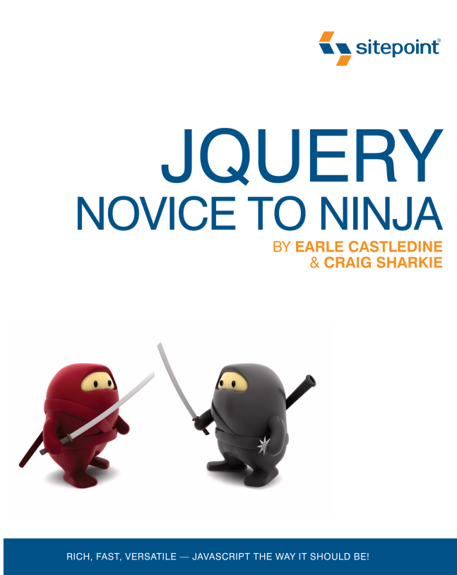 JQuery 菜鸟到忍者 pdf_前端开发教程-小栈资源网