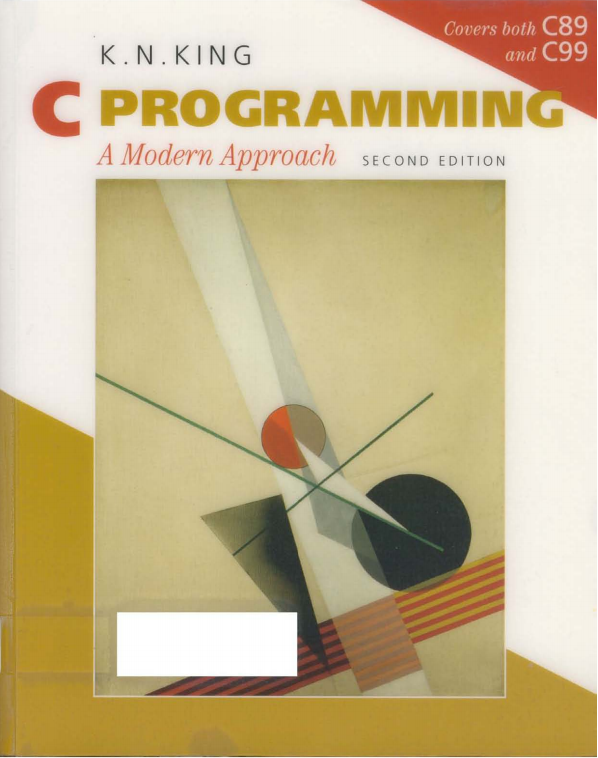 C语言程序设计：现代方法 高清中英双版PDF-小栈资源网