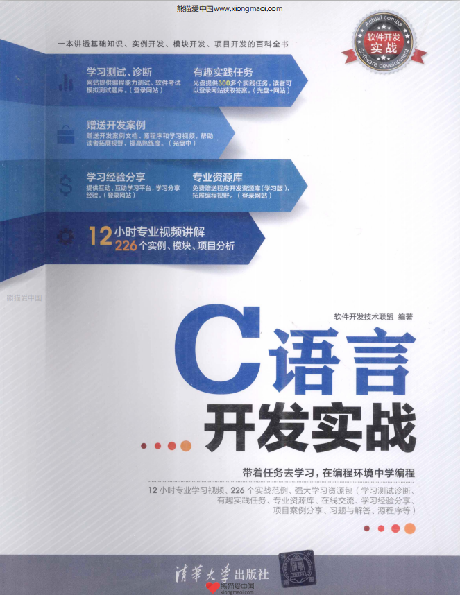软件开发实战：C语言开发实战 PDF-小栈资源网