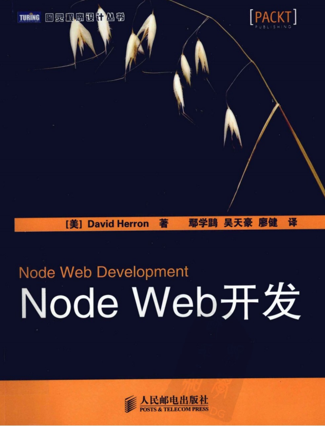 Node Web开发 中文PDF_前端开发教程-小栈资源网