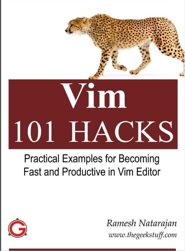 Vim 101 Hacks（ Ramesh Natarajan） 英文PDF_操作系统教程-小栈资源网