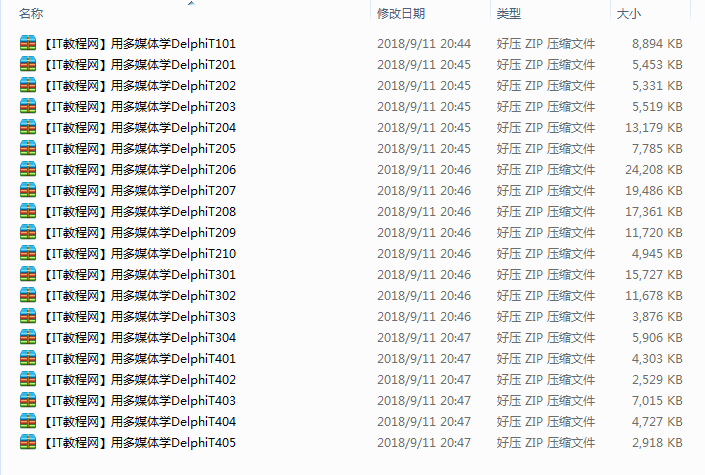 用多媒体学习Delphi视频教程【20讲】_操作系统教程-小栈资源网