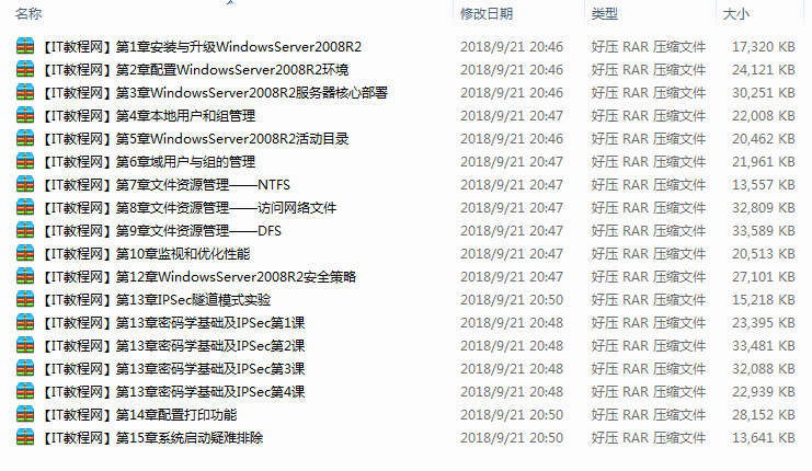 Winows Server 2008 R2系统管理教学视频（15集）_操作系统教程-小栈资源网
