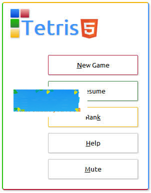 HTML5俄罗斯方块游戏源码下载-小栈资源网