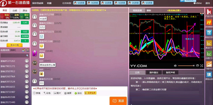 PHP财经直播喊单直播间网络直播聊天室系统源码-小栈资源网