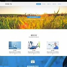 （自适应手机版）响应式医疗机构类网站源码 HTML5医疗诊所网站织梦模板-小栈资源网