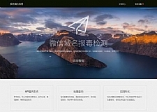 市面价值2000+的微信域名检测源码,纯官方接口,带API,可运营-小栈资源网