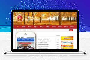 织梦dedecms政府部门事业单位网站模板(带手机移动端)-小栈资源网
