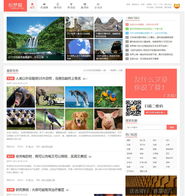 织梦仿新版阿里百秀织梦模板 织梦博客文章资讯源码 PHP网站模板-小栈资源网