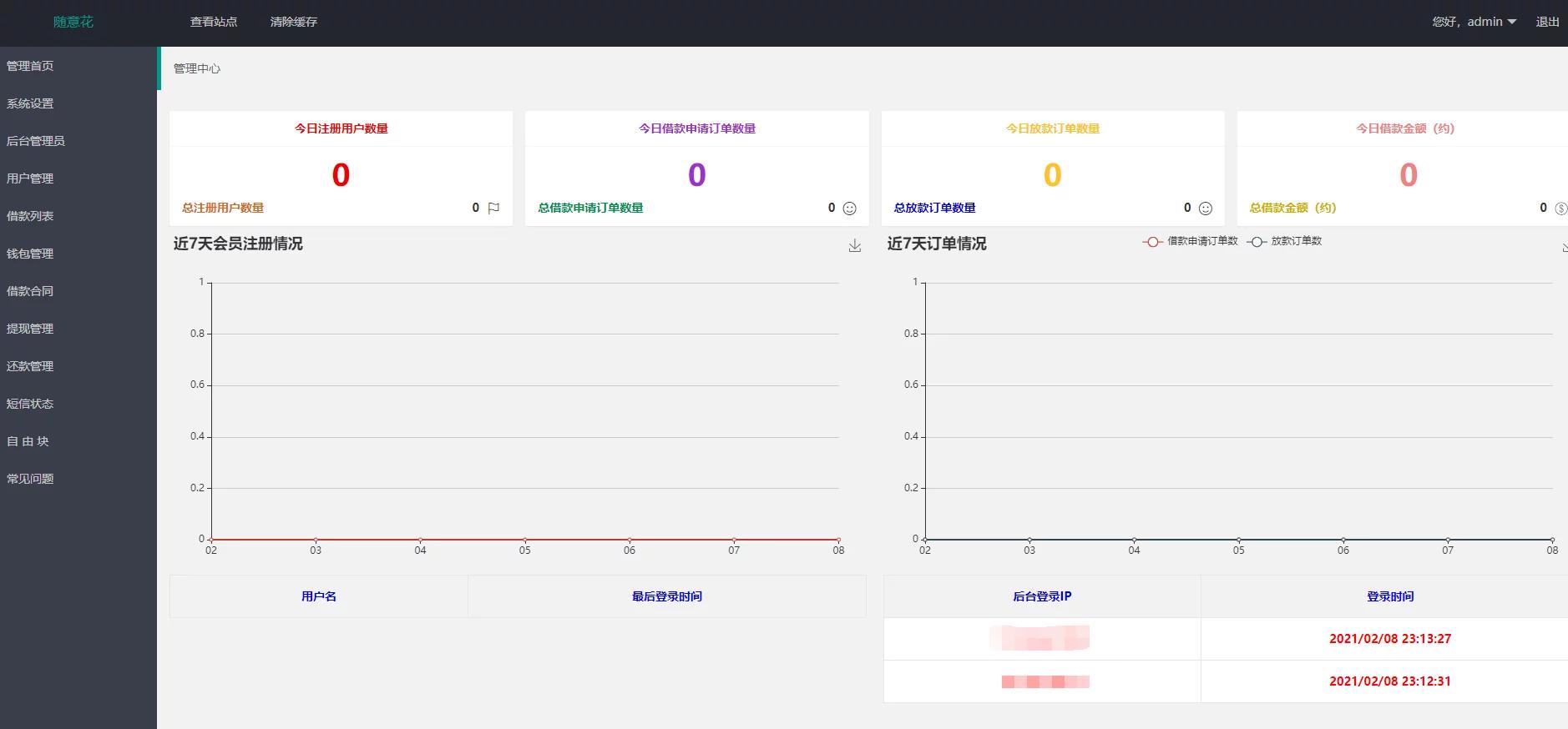 1612877023-6af7db10e6129df 【亲测可用】UI很漂亮的2021完美运营版小贷完整源码/随意花