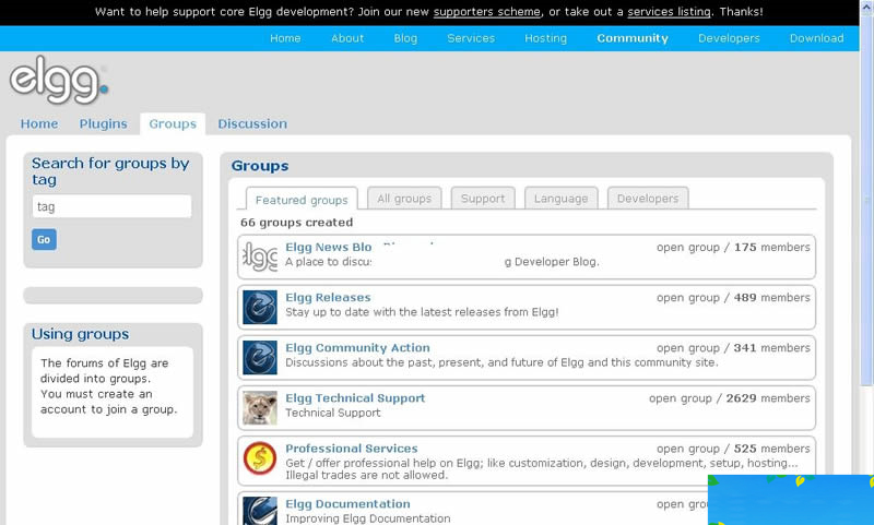 Elgg(开源SNS) v3.3.16-小栈资源网