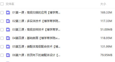 solidworks2011博学高级培训视频教程全套（完整的配套练习素材 模型 图纸）-小栈资源网