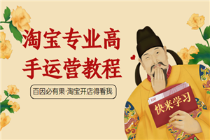 不做野战军，淘宝专业高手运营教程-小栈资源网