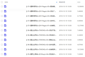 一小时建站讲座适合网创新手学网站建设视频教程共30课高清版-小栈资源网