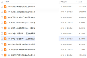 阿文新课:我懂个P 超人气PPT设计课程 8大章节 1800页图文 7天视频直播-小栈资源网