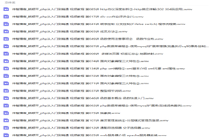PHP全套精讲视频教程-小栈资源网