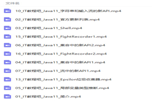 最新Java11新特性完整视频教程-小栈资源网