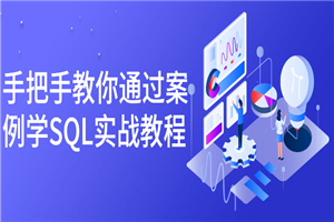 手把手教你通过案例学SQL实战教程-小栈资源网