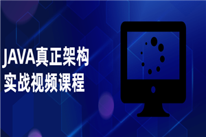 JAVA真正架构实战视频课程-小栈资源网
