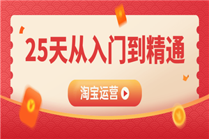 淘宝运营25天从入门到精通-小栈资源网