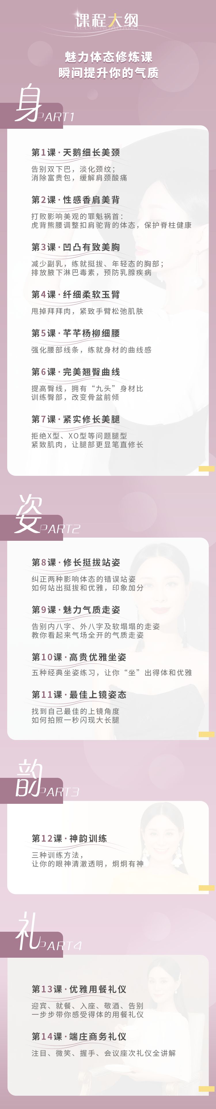 优雅体态四步曲，让你成为气质女人！-小栈资源网