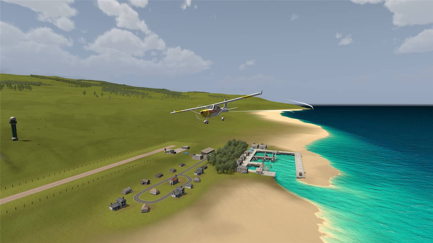 海岸线飞行模拟器/Coastline Flight Simulator-小栈资源网