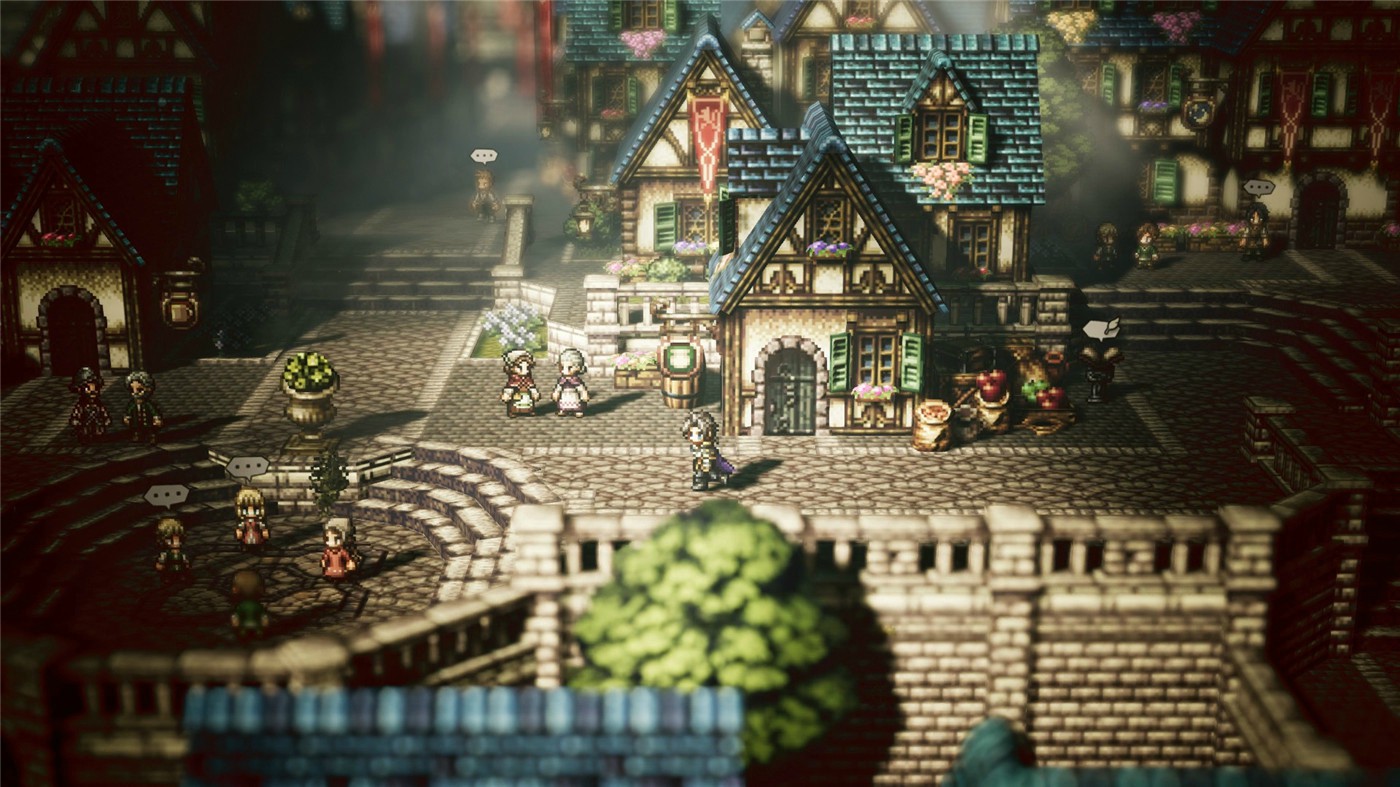 八方旅人,歧路旅人,Octopath Traveler-小栈资源网