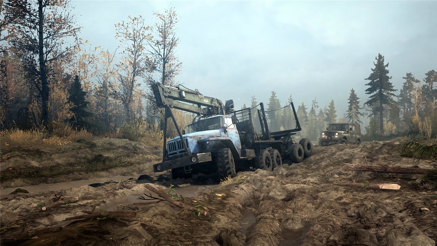 旋转轮胎：泥泞奔驰/Spintires: MudRunner-小栈资源网