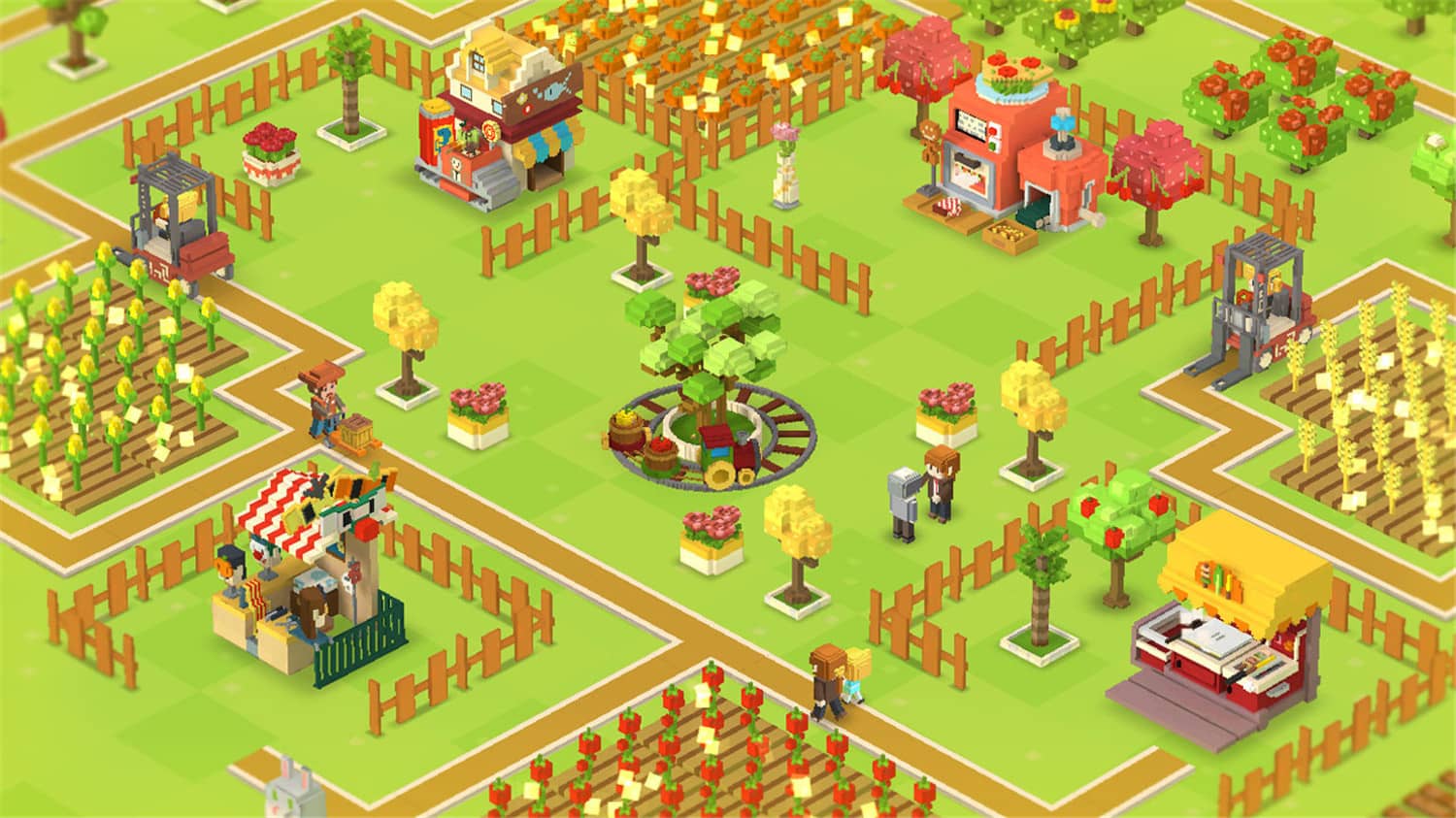 方块岛农场 – 梦想小岛/Voxel Farm Island-小栈资源网