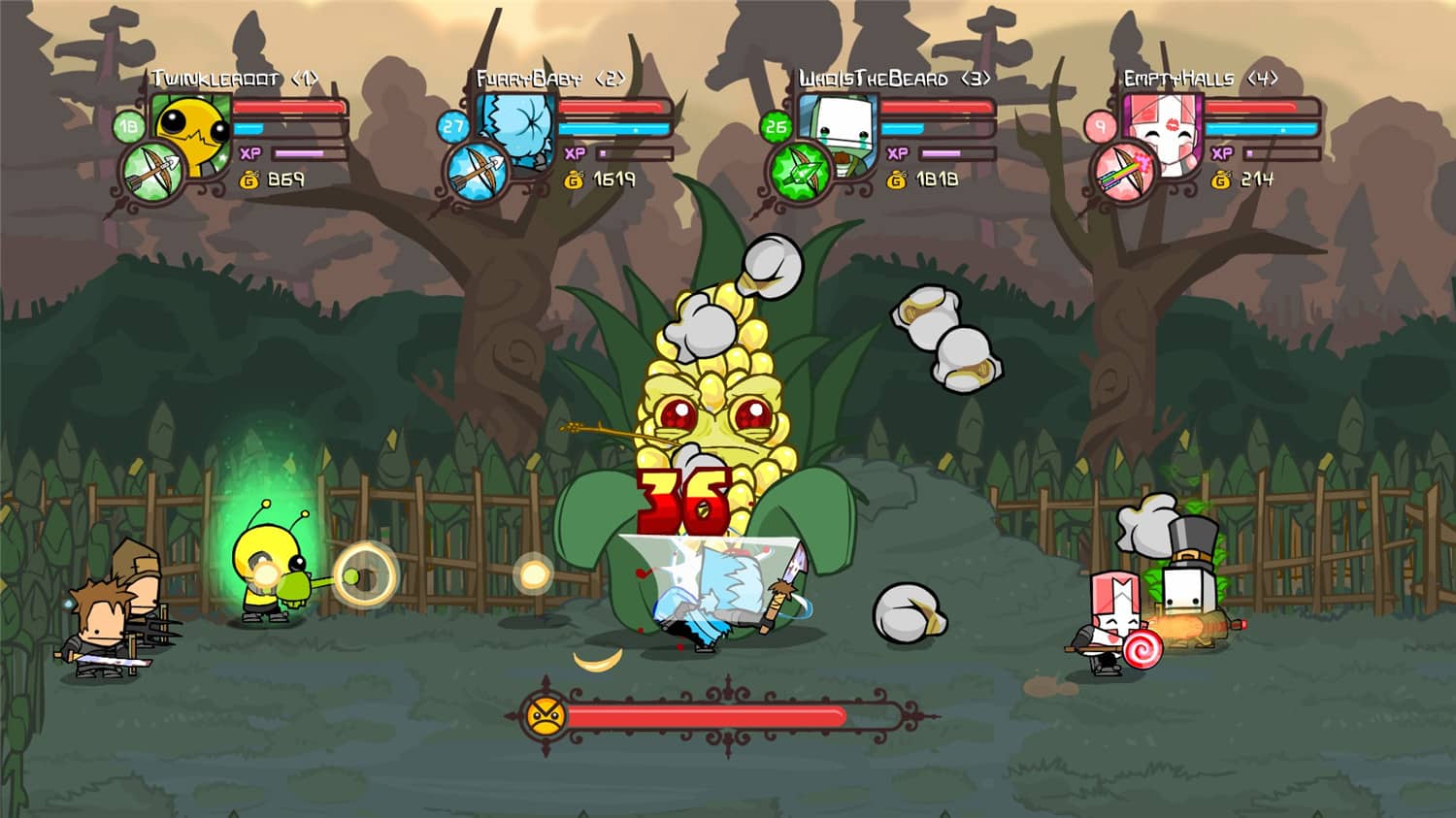 城堡毁灭者/城堡破坏者/Castle Crashers-小栈资源网