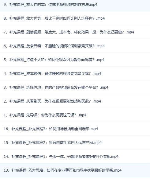 高质量短视频创作课，一站式掌握短视频编导必备技能-小栈资源网