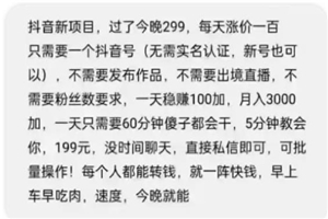 抖音新项目，一天稳赚100+，亲测有效，新手可干-小栈资源网