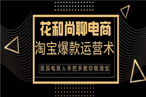 天猫淘宝爆款运营实操技术系列课：资深电商人手把手教你做淘宝-小栈资源网