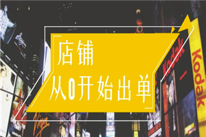 30天带你学会电商运营第一阶段：店铺从0开始出单（10大章节）-小栈资源网