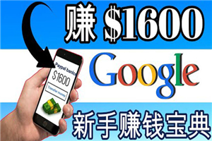 零成本通过Google复制粘贴来简单赚取收益，几分钟赚1600美元-小栈资源网