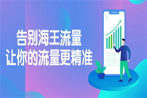 告别海王流量，让你的流量更精准-小栈资源网