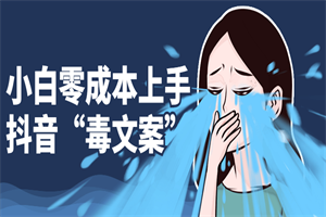 小白零成本上手抖音“毒文案”-小栈资源网