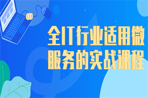 全IT行业适用微服务的实战课程-小栈资源网