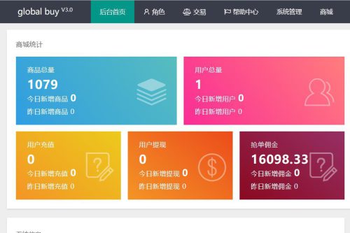 最新版基于TP开发的9国语言海外多语言刷单抢单源码+9色前端UI值得研究-小栈资源网