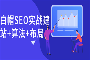 白帽SEO实战建站+算法+布局-小栈资源网